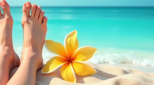 préparer ses pieds pour l'été