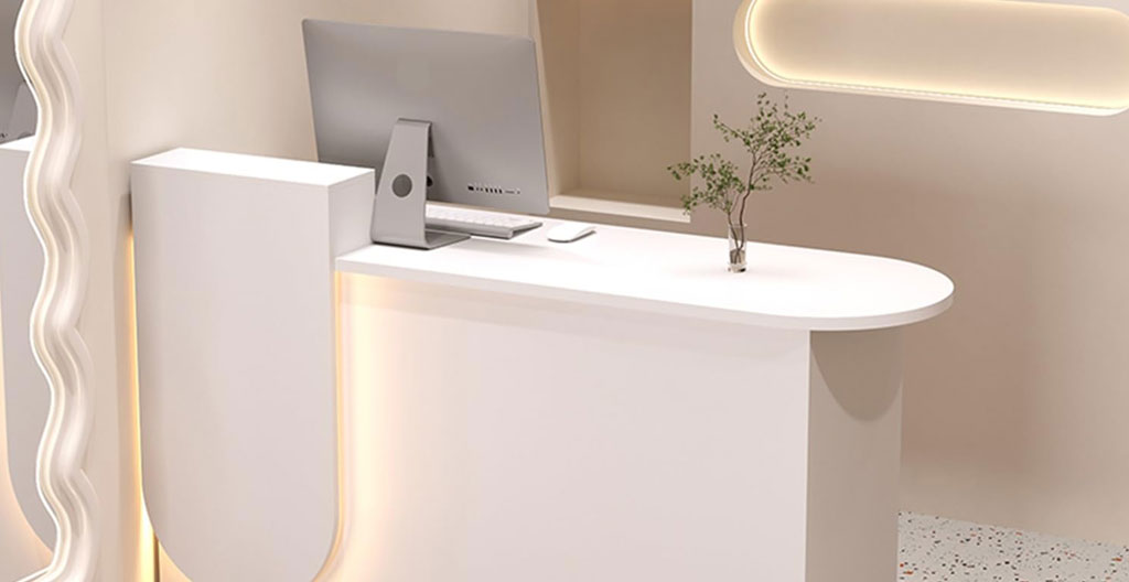 comptoir caisse moderne